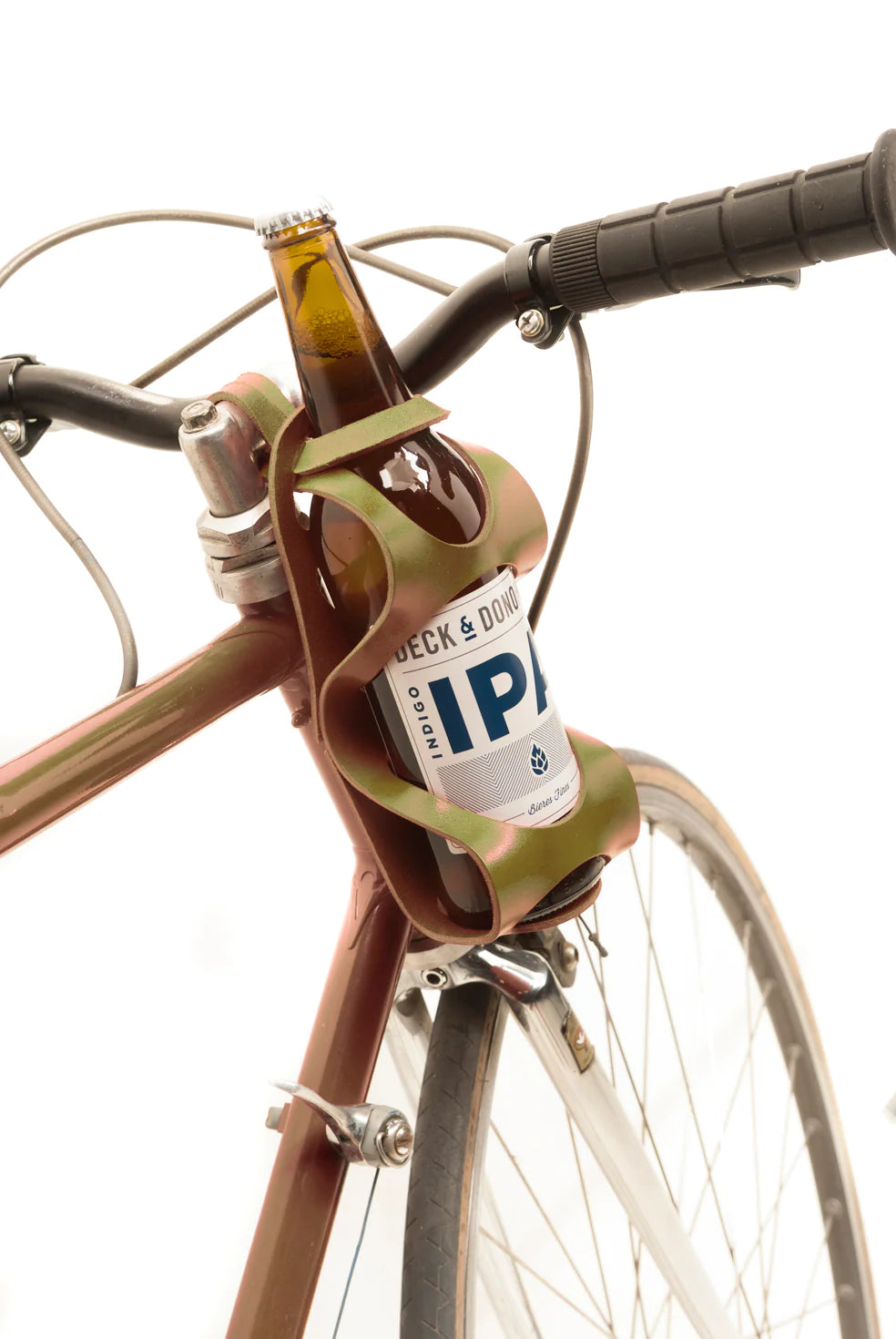 Etui à bouteille de bière pour vélo